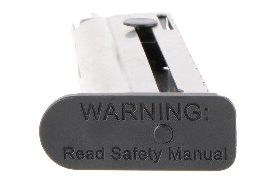 Walther Colt 1911 .22 LR Magazine for their rimfire handgun features a 10 round capacity